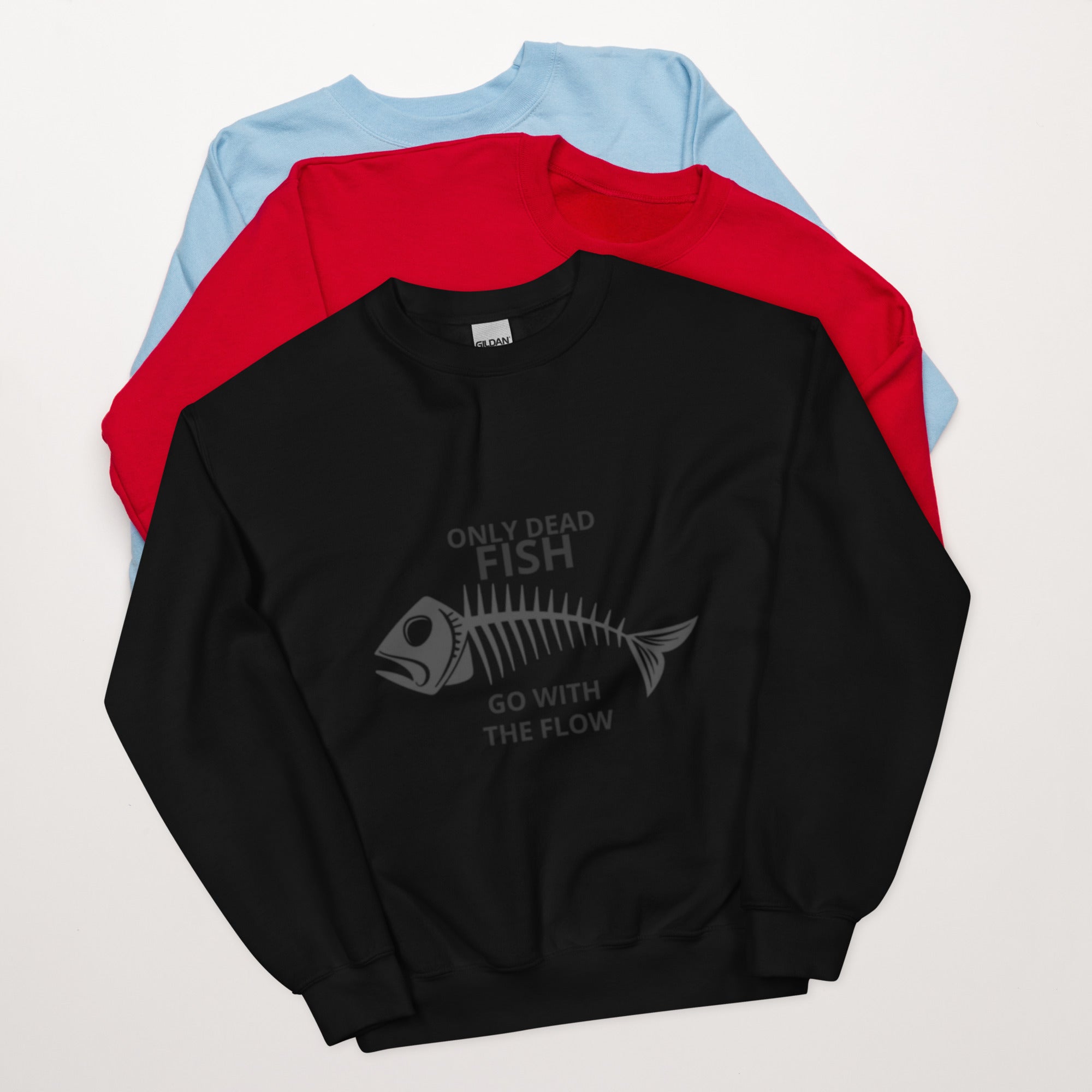 Sweatshirt unisex Pesci morti